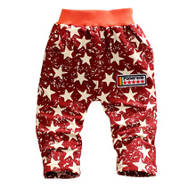 Pantalones holgados para niños de 0 a 2 años, Pantalón de algodón con patrón de bandera nacional, 1 pieza, primavera y otoño, novedad de 2015 2024 - compra barato