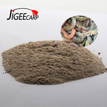 JIGEECARP 1 пакет 30 г 100% порошок с живым lugworm присадка для ловли карпа в соленой воде рыболовная приманка-Фидер материал для изготовления бойлли 2024 - купить недорого