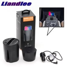 LiandLee Qi Car Wireless Phone Charging Cup Holder Style Fast Charger For Mini One Cooper Hatch Hardtop Range R56 R57 R58 R59 2024 - buy cheap