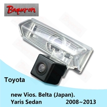 for Toyota new Vios Belta Yaris Sedan 2008~2013 HD CCD Night Vision Backup Parking Reverse Camera Car Rear View Camera NTSC PAL 2024 - buy cheap