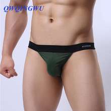 Male Underwear Sexy Men Briefs Thong Soft Underpants Breathable Transparent Men Cueca Calzoncillos Hombre High Fork Mens Thongs 2024 - buy cheap