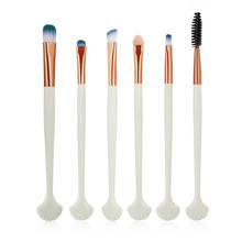 High Quality 6pcs/set Makeup Brushes Shell Make Up Tool Beauty Cosmetic Brushes Contour Powder Foundation Professional Brush Kit 2024 - buy cheap