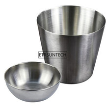 Stainless Steel Sauce Cups French Fries Potato Chips Holder Tomato Paste Salad Container Seasoning Dish 2024 - buy cheap