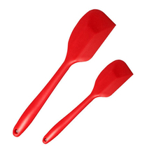 2pcs/set Non-stick Silicone Spatulas Set, Heat-resistant Baking Spoon Spatulas, Food Grade Silicone Kitchen Tools 2024 - buy cheap