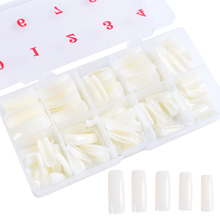 1box 500pcs Fake Nails Tips Half-cover French Nails Natural Transparent White UV Gel Practice Tips DIY Manicure Tools Set TR713 2024 - buy cheap