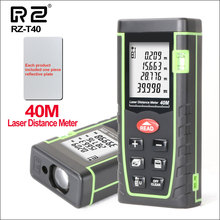 RZ Laser Distance Meter Rangefinder Range Finder Electronic Ruler Digital Tape Measure Area volume Tool 40m 60m 80m 100m 2024 - buy cheap