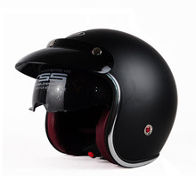 Nueva llegada yema 629 casco de motocicleta de la vendimia 3/4 scooter open face retro cascos halley medio casco de moto casco capacete casco 2024 - compra barato