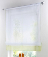 Decoration garden Curtain,Liftering Ribbon Roman Curtain,height adjustable roman blinds rod pocket top 2024 - buy cheap