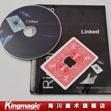 Kingmagic Linked by Richard James/close-up magic//magic props/magic tricks/as seen on tv/ Free shipping by CPAM! 2024 - buy cheap
