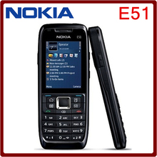 Unlocked Original Nokia E51 WIFI Bluetooth JAVA Refurbished Mobile Phone Support Russian Arabic keyboard Free Shipping 2024 - buy cheap