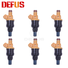 DEFUS NEW 6X INP-063 Fuel Injector Nozzle Bico For MITSUBISHI Galant 1.8L 2.0L 92-96 MD175076 MDH210 INP 063 INP063 Engine Value 2024 - buy cheap