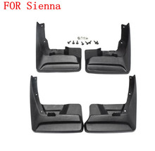 Car accessories car plastic Mud Flaps Splash Guard fender for Toyota Sienna 2011-2017 Car styling 2024 - buy cheap