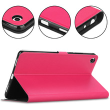 Magro Leve Ímã de Couro Flip Fique TPU Inteligente Sono/Vigília Tampa Funda Capa Xiao mi mi pad 4 mi pad 4 tablet + film + pen 2024 - compre barato