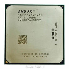 Processador amd fx-series flash 6100 fx6100 de 3.3 ghz., processador de cpu de seis núcleos com soquete am3 +. 2024 - compre barato