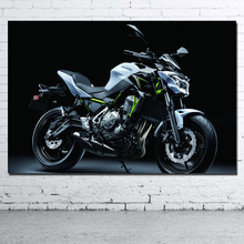 Kawasaki  Motobike Motorcycle Picture Wall Art Poster Canvas Cloth Printed Decorative paintings 2024 - buy cheap