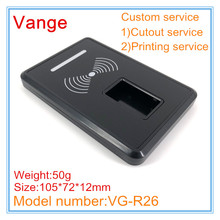 5pcs/lot attendance reader case ABS plastic box enclosure 105*72*12mm for RFID project with fingerprint design 2024 - buy cheap