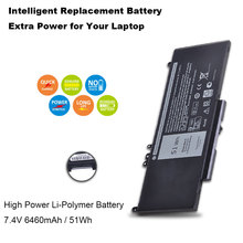 7.4V 51WH 6064mAh G5M10 Laptop Battery for DELL Latitude E5450 E5250 E5550 Notebook 15.6" G5M10 8V5GX R9XM9 WYJC2 1KY05 2024 - buy cheap