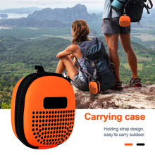 Практичный с ремешком Защитный Чехол ударопрочный динамик Bluetooth чехол EVA сумка, чехол для переноски Портативный для SoundLink Micro 2024 - купить недорого