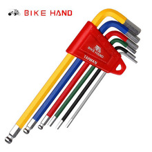 Kit de ferramentas de reparo da bicicleta da mão encanta chave bola final conjunto chaves allen 2/2. 5/3/4/5/6mm chave alça hexwrench 2024 - compre barato