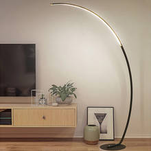 Led modern simple floor lamp standing lamp art decoration nordic style for living room bedroom study room light 2024 - buy cheap