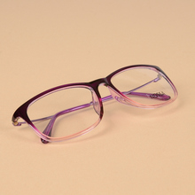 Armação de óculos feminina elegante, óculos de grau para estudantes e miopia, lentes transparentes 2024 - compre barato