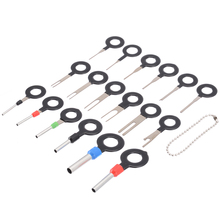 18pcs/set Iron Connector Removal Key Car Audio Repair Terminal Wiring Crimp Connector Pin Removal Key Tool Kit 2024 - buy cheap