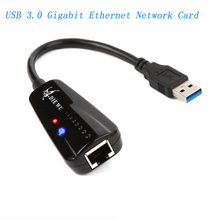 DIEWU USB 3.0 Gigabit Ethernet Адаптер USB для RJ45 Внешний 10/100/1000 Мбит Сетевой Карты LAN Адаптер для Windows xp/vista/win8 2024 - купить недорого