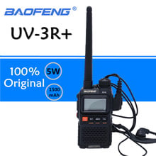 Baofeng UV-3R Plus Walkie Talkie UHF VHF Mini UV 3R+ Portable CB Radio VOX Flashlight FM Transceiver Ham Radio Amador UV3R 2024 - buy cheap