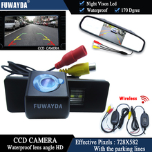 Fuwayda-câmera de ré para carro com monitor hd, sem fio, para nissan qashqai flash geniss citroen c-triomphe, pathfinder 2024 - compre barato