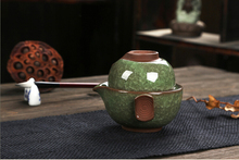 NEW Drinkware 1 Teapot+1 Teacup Quik Cup LIGHT GREEN Easy Teapot Cup 160ml Purple Clay Travel Bowl Office Tea set 2024 - buy cheap