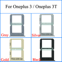 Для Oneplus 3 3T 1 + 3 знака после A3000 A3003 A3010 лоток sim-карты держатель карт Micro SD слот Запчасти адаптер сим-карты 2024 - купить недорого