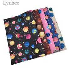 29x21cm A4 Starry Sky Faux PVC Leather Fabric High Quality Synthetic Leather DIY Material For Handbag Garments 2024 - buy cheap