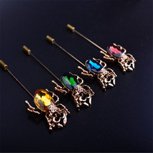 Popular Beetle Metal Brooch Men's Handmade Corsage Pins Clothing Accessories Christmas Jewelry Brooches for Women Hijab Pins 2024 - buy cheap