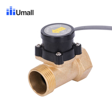 HT30 Thread G3/4 Full Copper Water Pump Pressure Control Flow Switch Electronic Magnetic High Temperature Resistance Sensor 110V 2024 - buy cheap