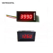 VEHTRKACNTOL 2 Functions 12v Motorcycle Car Led Tachometer RPM Tach Gauge Voltmeter Voltage Gauge For Gasoline Engine 2024 - buy cheap