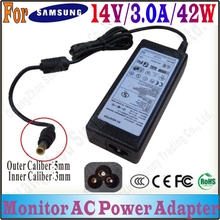 DHL Shipping 42W AC 14V 3A Power Adapter Power Supply Charger For samsung Laptop LCD Monitor AP11 AD02 AD-6019 5.0MM * 3.0MM 2024 - buy cheap
