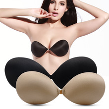 Sexy Women Invisible Push Up Bra Self-Adhesive Silicone Lingerie Female Underwear Front Closure Backless Strapless Intimates 2024 - buy cheap