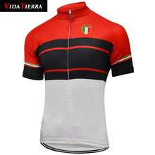 VIDATIERRA 2019 men cycling jersey Colorful Classical bike wear Italia national team racing road mountain Outdoor sports lucky 2024 - buy cheap