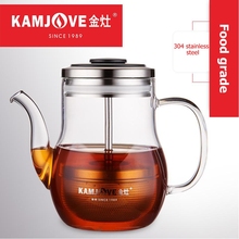Kamjove orange Citrus Puer tea pot tea cup heat-resistant glass tea set elegant cup coffee pot 2024 - buy cheap