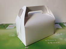 20pcs 16.2*9*8cm White/brown Kraft Paper Mousse Box With Handle For Candy/food/wedding/jewelry Gift Box Packaging Display Boxes 2024 - buy cheap
