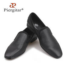 2019 New arrival Men black Genuine Leather shoes Party and Wedding men dress shoes luxurious Handmade men loafers male's flats 2024 - buy cheap