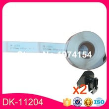 100 x Rolls Brother Compatible Labels DK-11204, label size:17 x 54mm, DK 11204, DK 1204 Adhesive Sticker Label 2024 - buy cheap