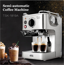Semi-automatic Coffee Maker Espresso Coffee Maker Household Italian Coffee Machine Cafetera TSK-1819A 2024 - buy cheap