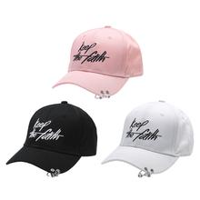 Unisex 018 Hip-hop Ring Hip Hat Letters Embroideried Baseball Cap Cool Curved Snapback Baseball Cap Harajuku Hat Teenage Adult 2024 - buy cheap