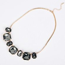 YFJEWE  necklace female short design necklace gem fashion vintage crystal fashion necklace N022 2024 - buy cheap