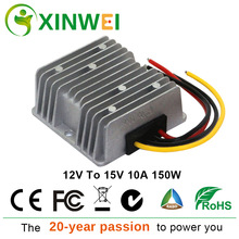XINWEI DC 12V Step Up To DC 15V 10A 150W Power Boost Converter Aluminum Voltage Non-isolated BUCK IP67 Waterproof And Shockproof 2024 - buy cheap