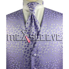 new cheap men's waistcoat for party/wedding(vest+ascot tie+handkerchief+cufflinks) 2024 - buy cheap