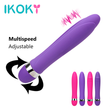 185mm Sexy palo vibrador para estimulador de clítoris G-spot Vaginal masajeador consoladores Plug Anal sexo adultos juguetes producto erótico 2024 - compra barato