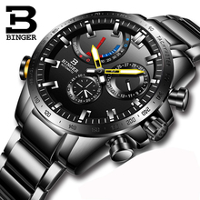Luxury Brand Watch Men Switzerland BINGER Men Watches Automatic Mechanical Men Watch Sapphire Waterproof Energy display BS03-2 2024 - buy cheap