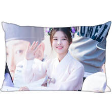 New Arrival Custom Kim You Jung Satin Pillowcase 35x45cm (one side) Printed Zipper Pillow Cover Custom your image gift 2024 - buy cheap